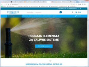 PETRICHOR Zalivni sistemi